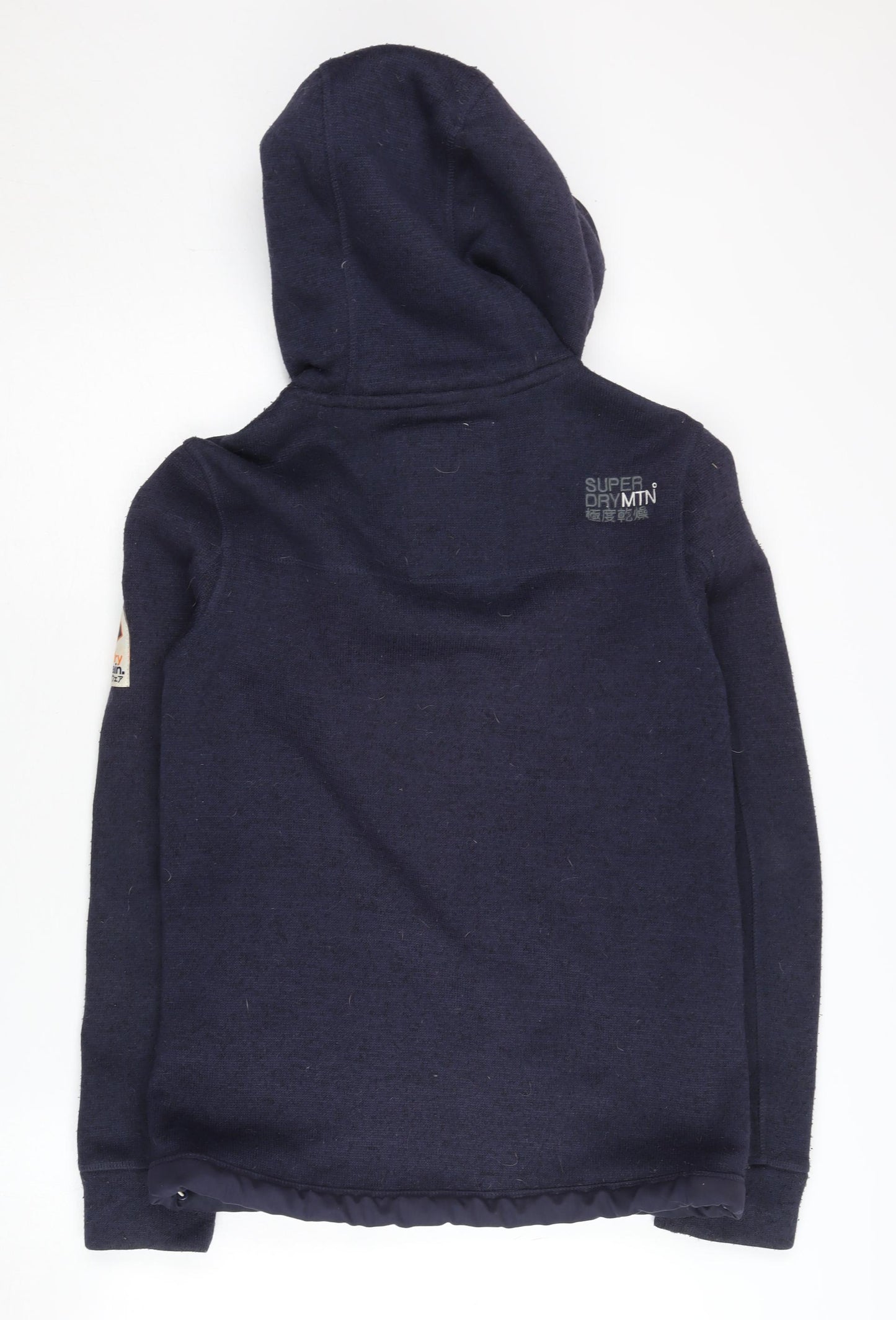 Superdry Men's Blue S Mountain Full Zip Hoodie