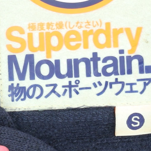 Superdry Men's Blue S Mountain Full Zip Hoodie