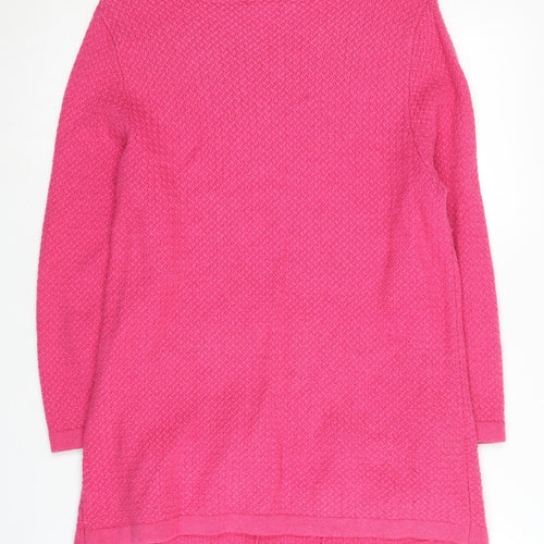 Laura Ashley Women's Pink Tunic Jumper Size 10