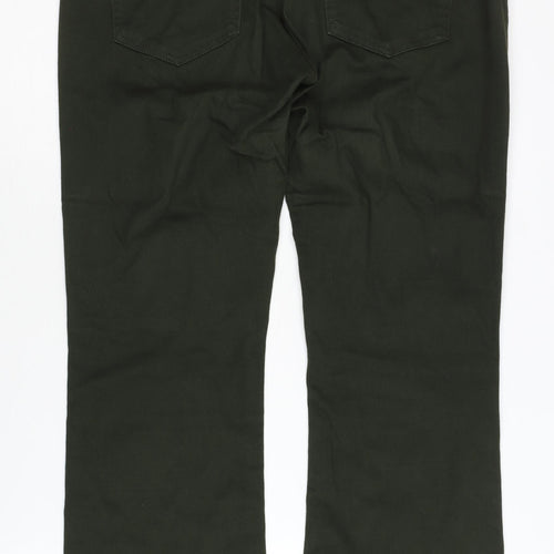 Jigsaw Women's Green Jeans, Size 32"W 28"L, Classic Fit