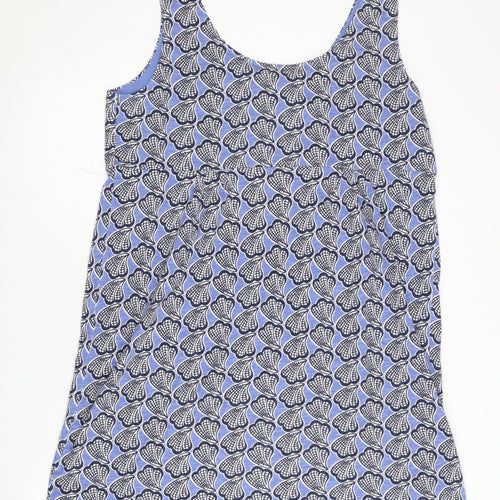 Boden Women’s Blue Floral Shift Dress, Size 12