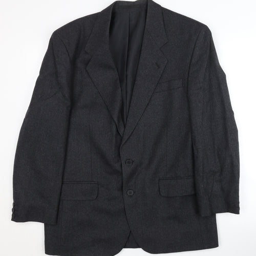 Centaur Men's Grey Wool Blazer, Size 40, Formal Jacket