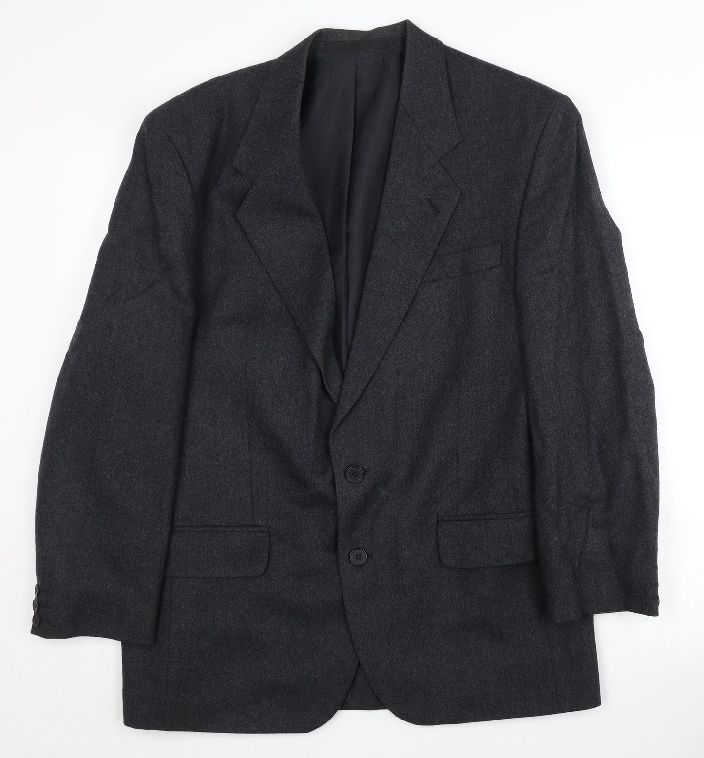 Centaur Men's Grey Wool Blazer, Size 40, Formal Jacket