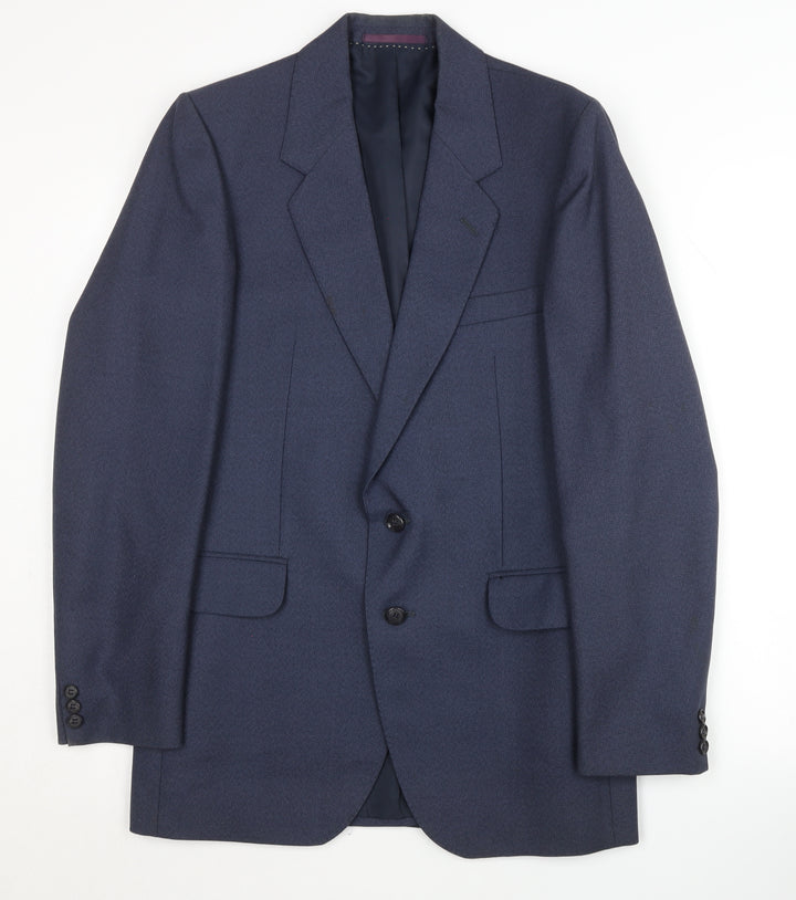 Centaur Men's Blue Blazer Jacket Size 38R Classic Style