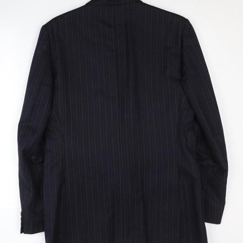 Pierre Cardin Men's Blue Striped Blazer Jacket 42