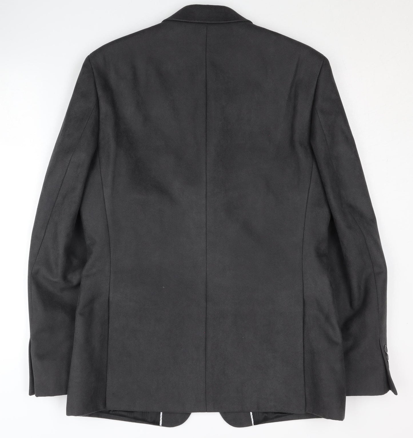 Jeff Banks Men's Grey Single-Breasted Blazer 40R