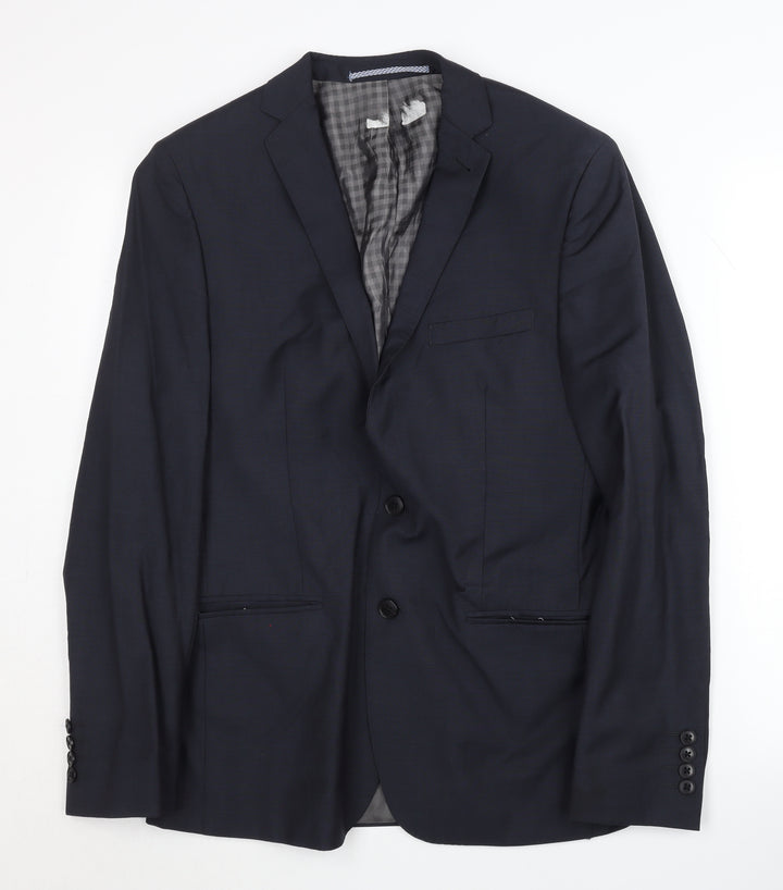 Ben Sherman Men's Blue Blazer 38R Regular Fit