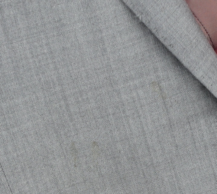 T.M. Lewin Men's Grey Wool Blazer, Size 40R, Regular Fit