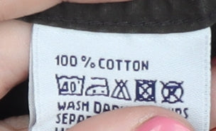 Dehavilland Men's Brown Classic Fit Shirt M