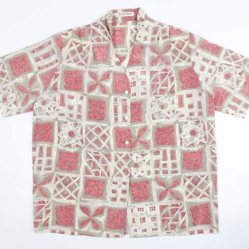 Jacques Vert Women's Multicoloured Geometric Blouse