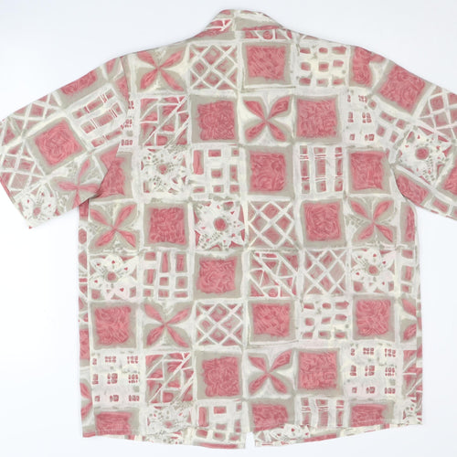 Jacques Vert Women's Multicoloured Geometric Blouse