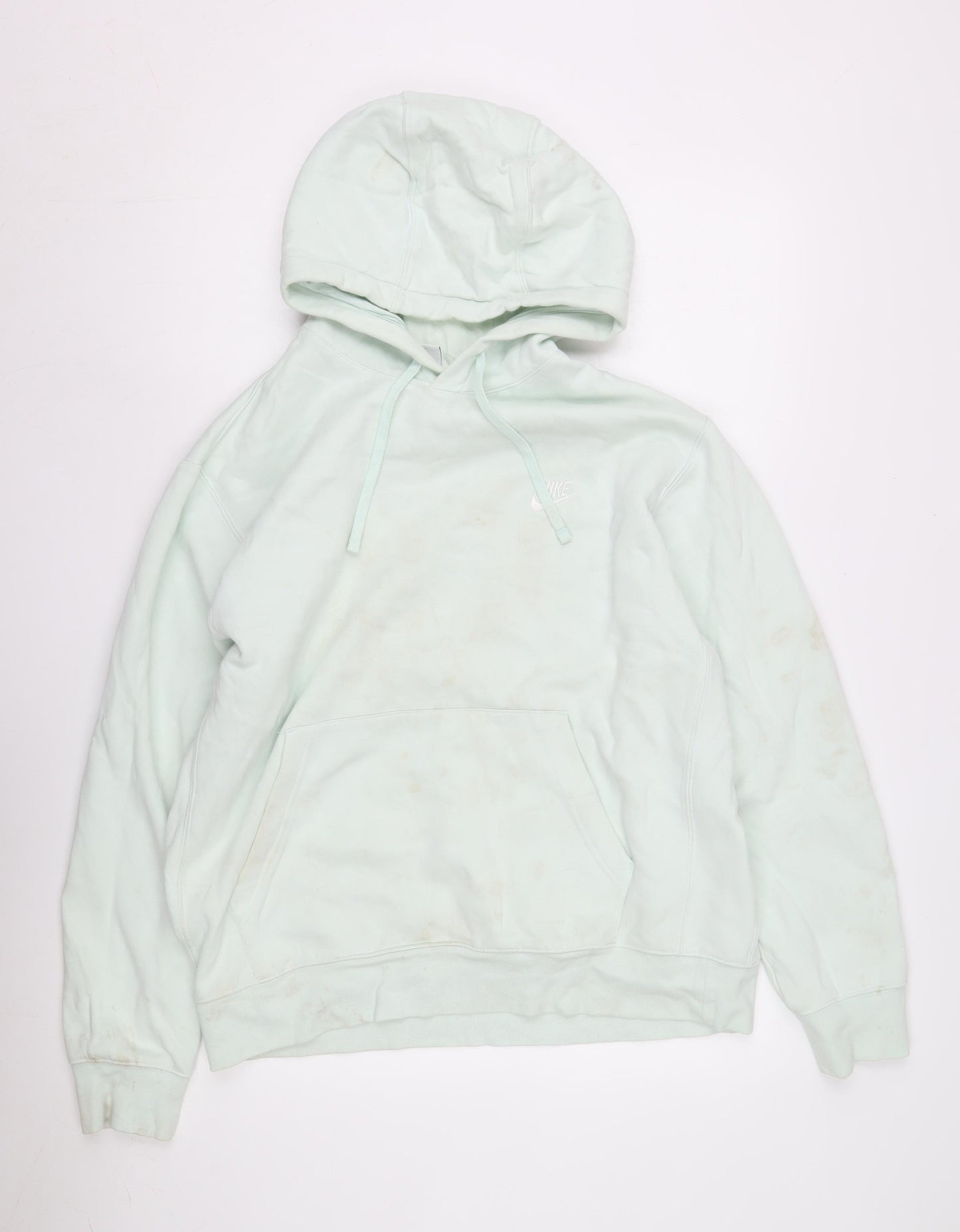 Nike Unisex Green Pullover Hoodie - Size L