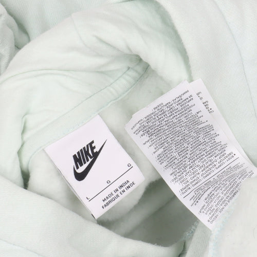 Nike Unisex Green Pullover Hoodie - Size L