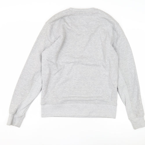 Police Men's Grey 3XL Graphic Print Sweatshirt