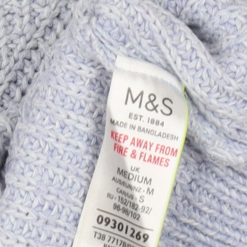 Marks and Spencer Women's Multicoloured Pullover Jumper M