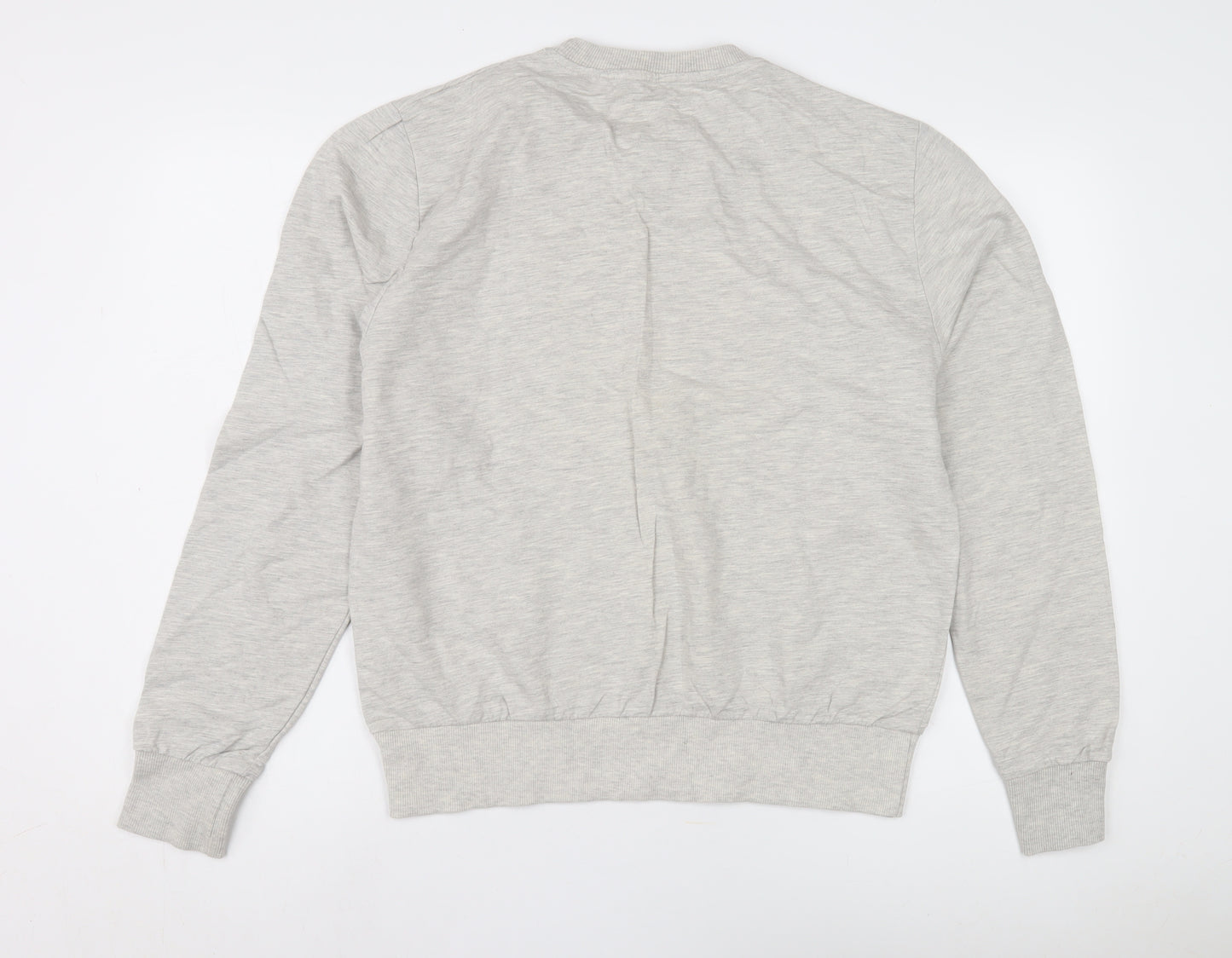 Geographic Side Men's Grey Graphic City Sweatshirt L