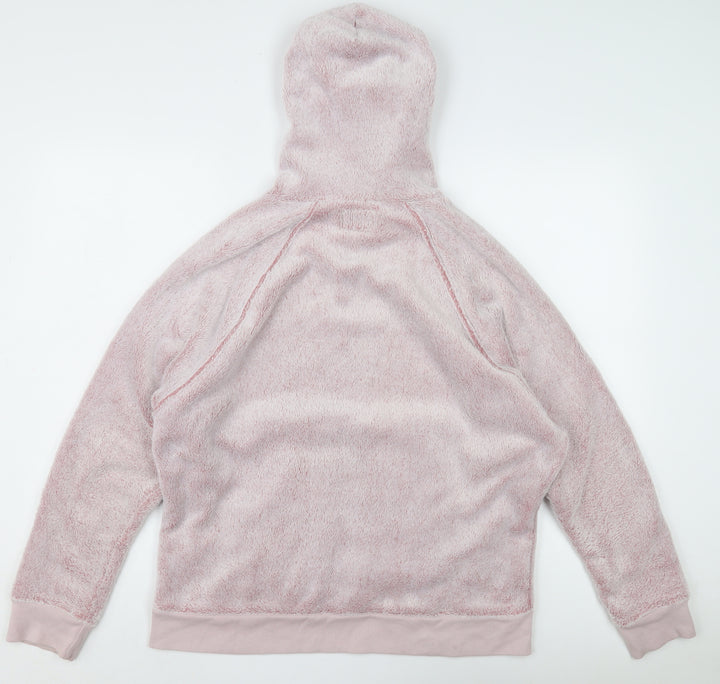 Hollister Women's Pink XS Fleece Lounge Hoodie