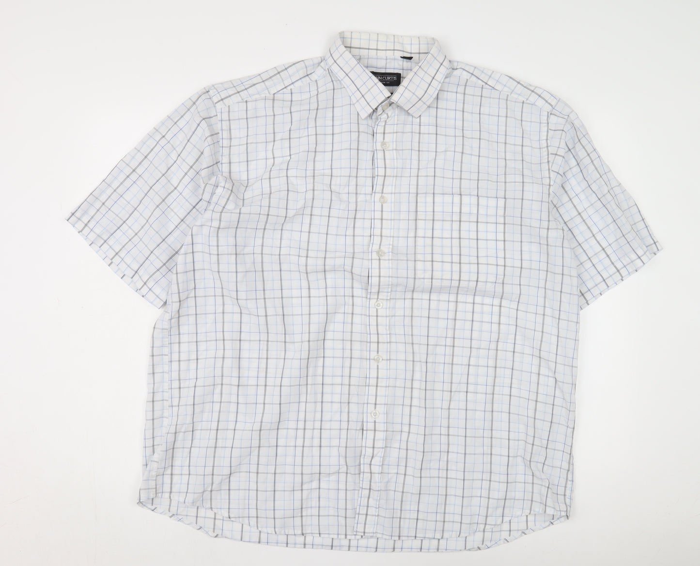 John Curtis Men's XL Multicoloured Check Shirt