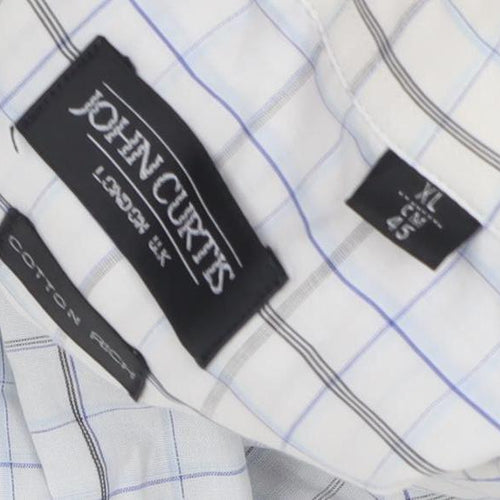 John Curtis Men's XL Multicoloured Check Shirt