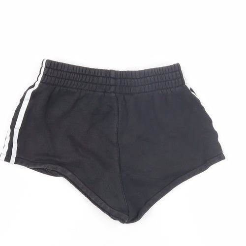 Adidas Women Black Athletic Shorts Size 4
