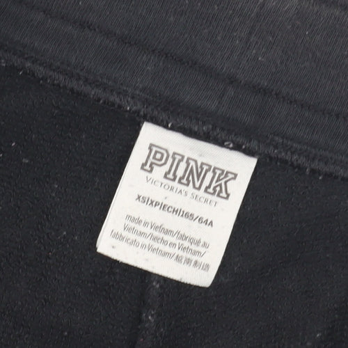 Pink Women's Black XS Jogger Trousers