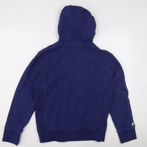 Superdry Men's Blue XS Pullover Hoodie with Logo