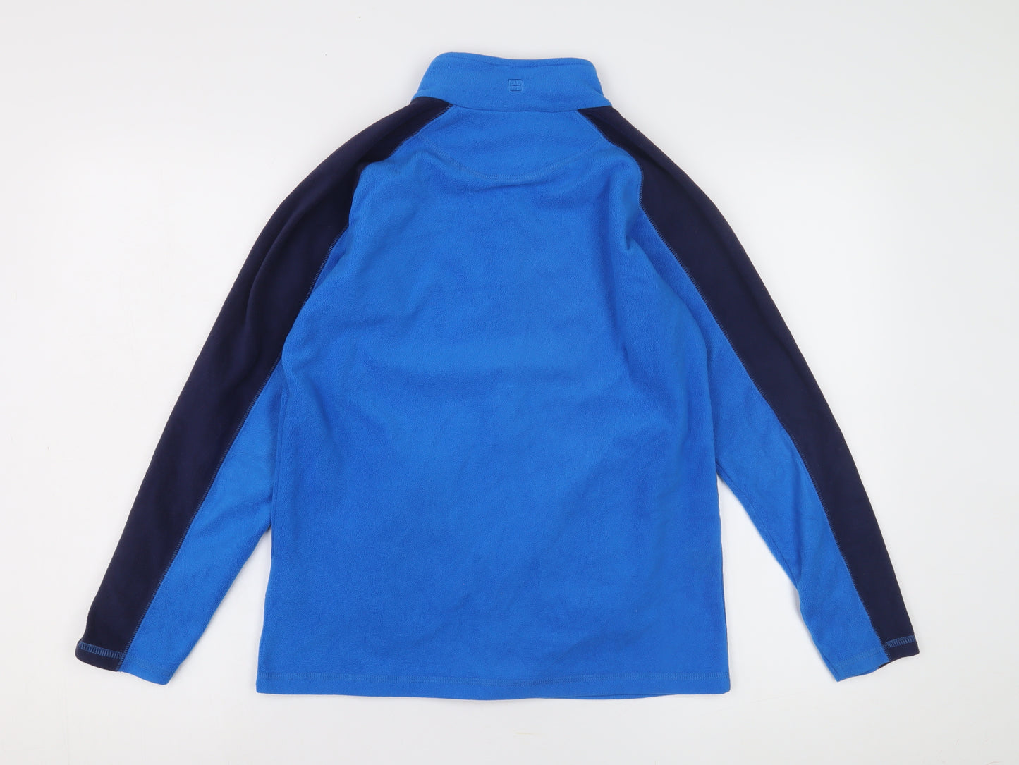 Mountain Warehouse Boys' Blue Fleece Track Jacket 13 Years