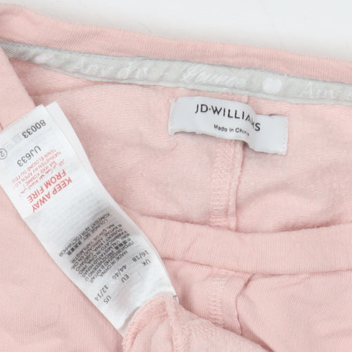 JD Williams Women's Pink Crew Neck Long Sleeve Top 14
