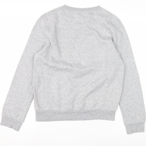 Disney Women's XS Grey Mickey Mouse Pullover Sweatshirt