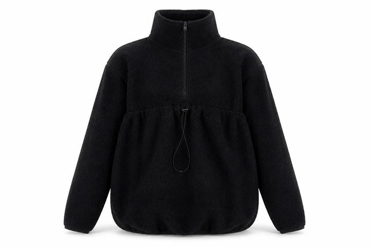Mountain Warehouse Women's Black Fleece Hoodie, Size 10