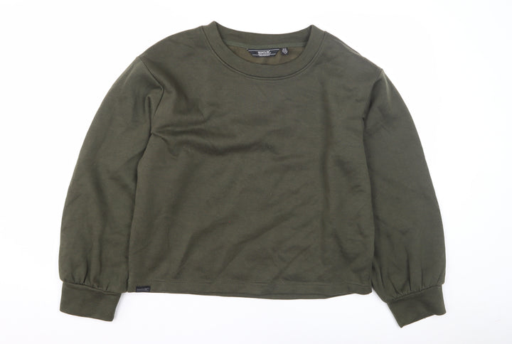 Regatta Women's Green Crewneck Pullover Sweatshirt - Size 12