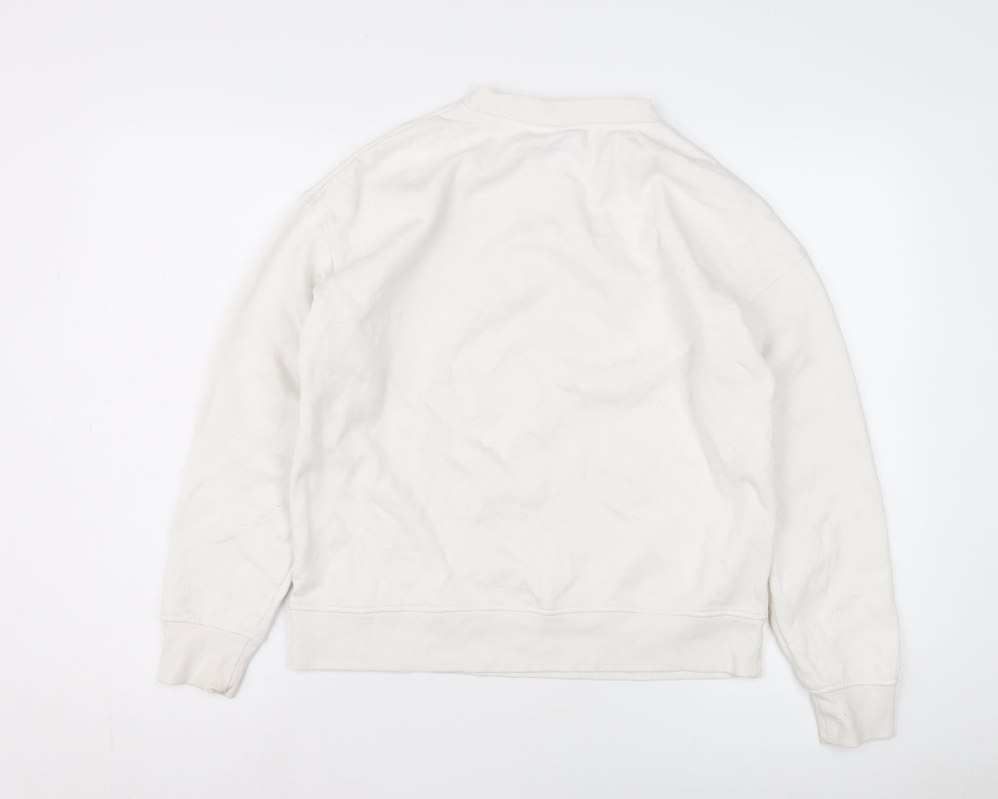 Disney White Women's XS Pullover Sweatshirt