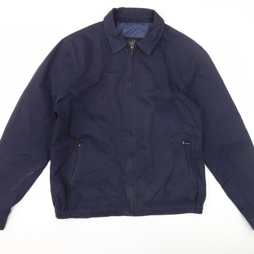Marks and Spencer Men's Blue Medium Basic Jacket
