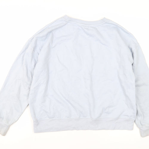 Disney Women's Blue Pullover Sweatshirt M