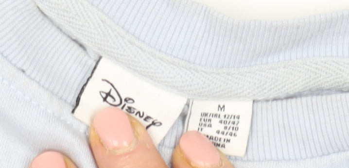 Disney Women's Blue Pullover Sweatshirt M