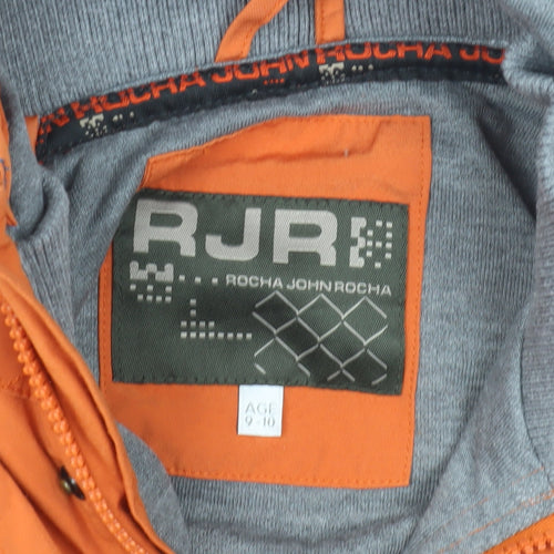 Rocha John Rocha Boys Orange Anorak Jacket 9-10 Years