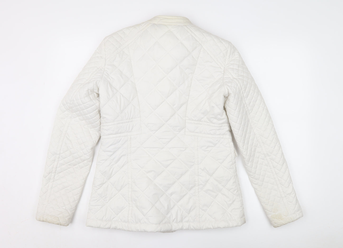 Marc New York Women's White Quilted Jacket, S, Casual