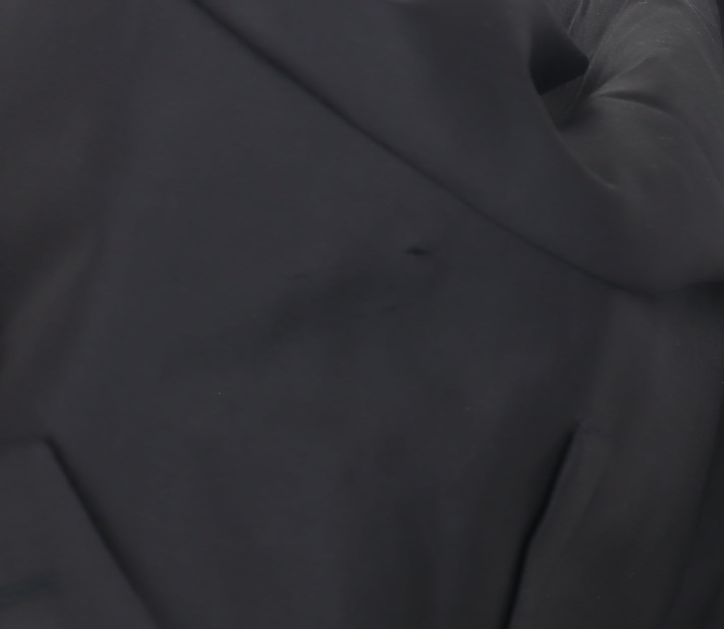 DKNY Men's Black Wool Blazer, Size 42, Single-Breasted