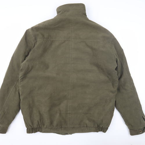 Invicta Men's Green Basic Jacket M Stand-Up Collar