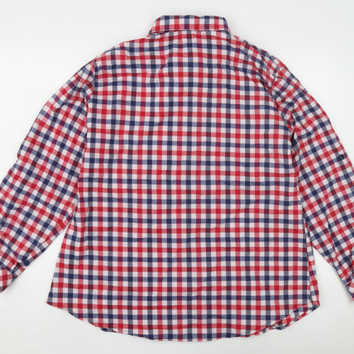 AMASRA Men's Multicoloured Check Long Sleeve Shirt