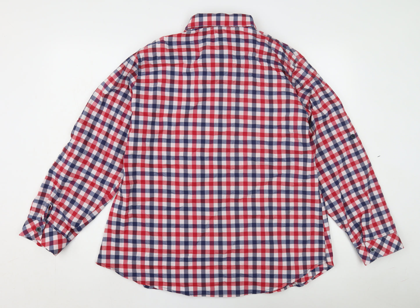 AMASRA Men's Multicoloured Check Long Sleeve Shirt