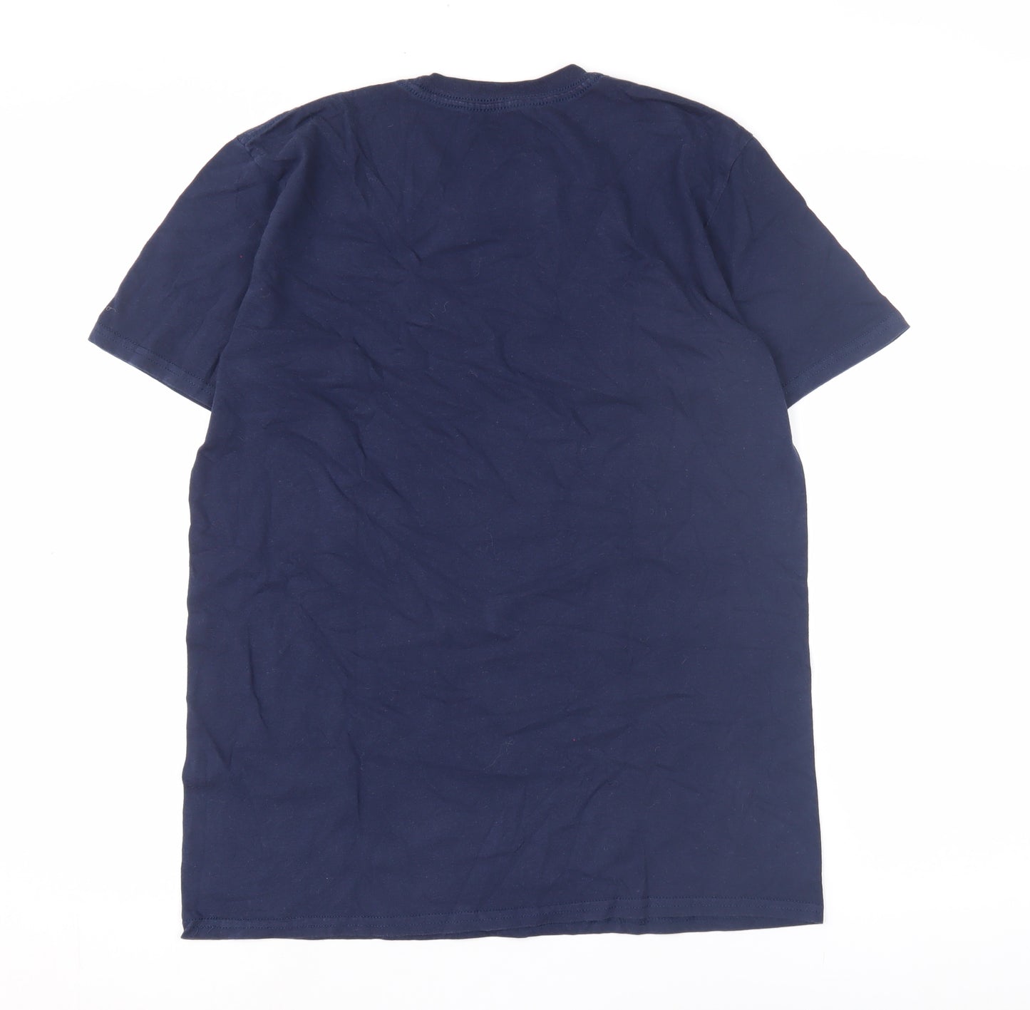 Marvel Men's Blue Captain America T-Shirt L