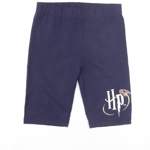 Harry Potter Boys Blue Shorts, 13 Years, Elastic Waist