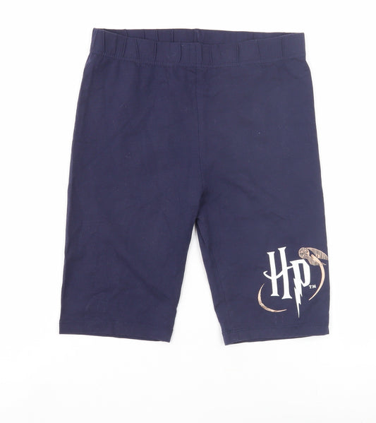 Harry Potter Boys Blue Shorts, 13 Years, Elastic Waist