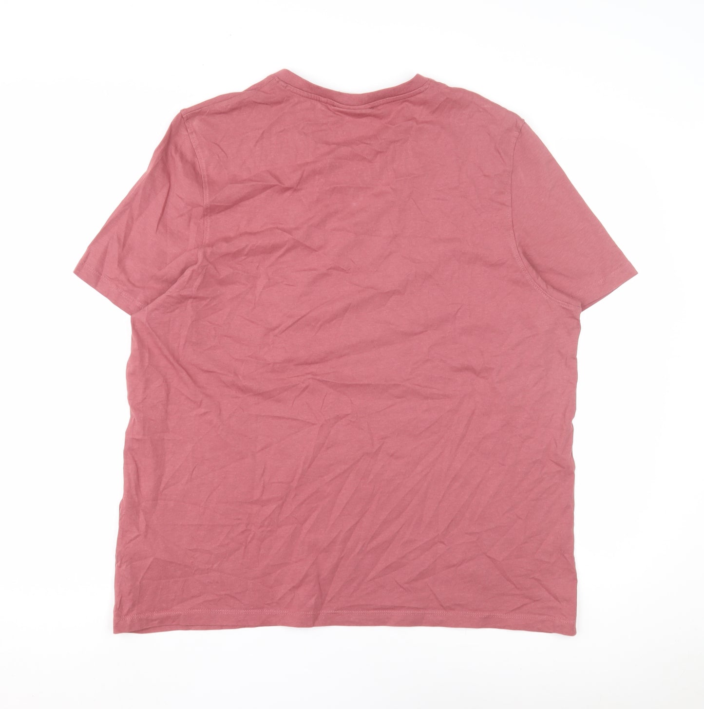 Slazenger Men's Red V-Neck T-Shirt, Size L