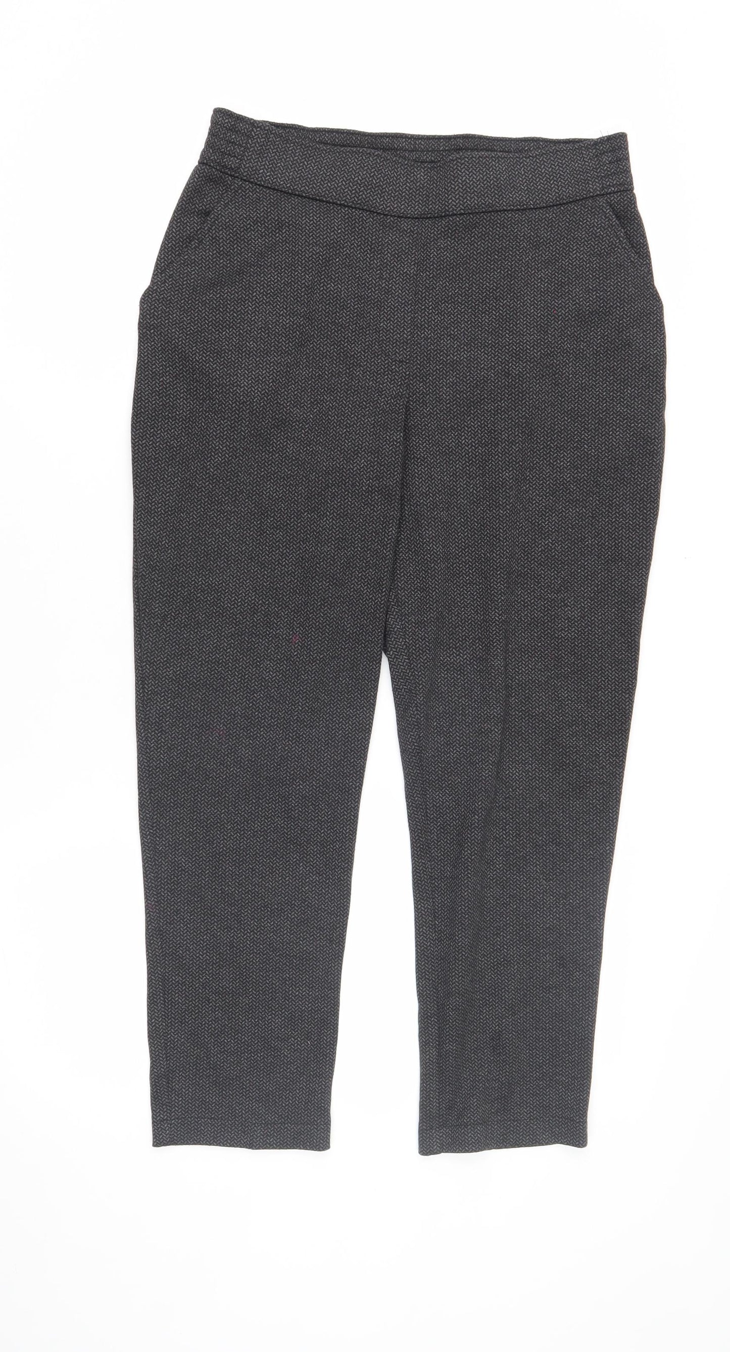 Bonmarché Women's Black Trousers Size 12 Regular