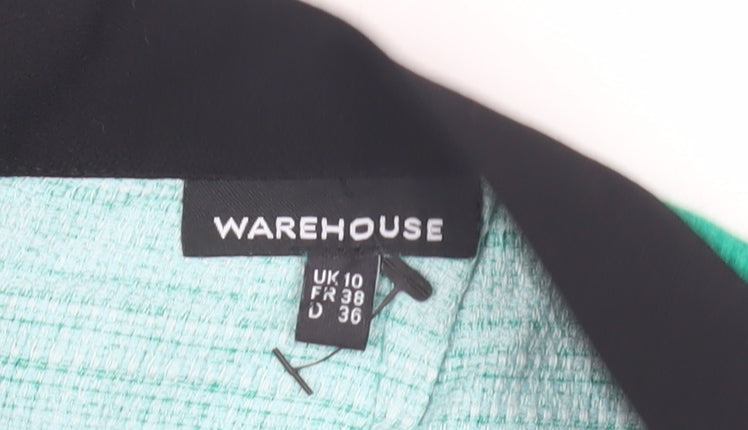 Warehouse Women's Multicoloured Floral A-Line Skirt Size 10