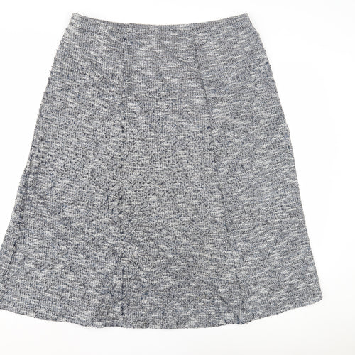 Marks and Spencer Women's Grey A-Line Midi Skirt