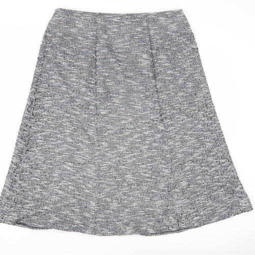 Marks and Spencer Women's Grey A-Line Midi Skirt