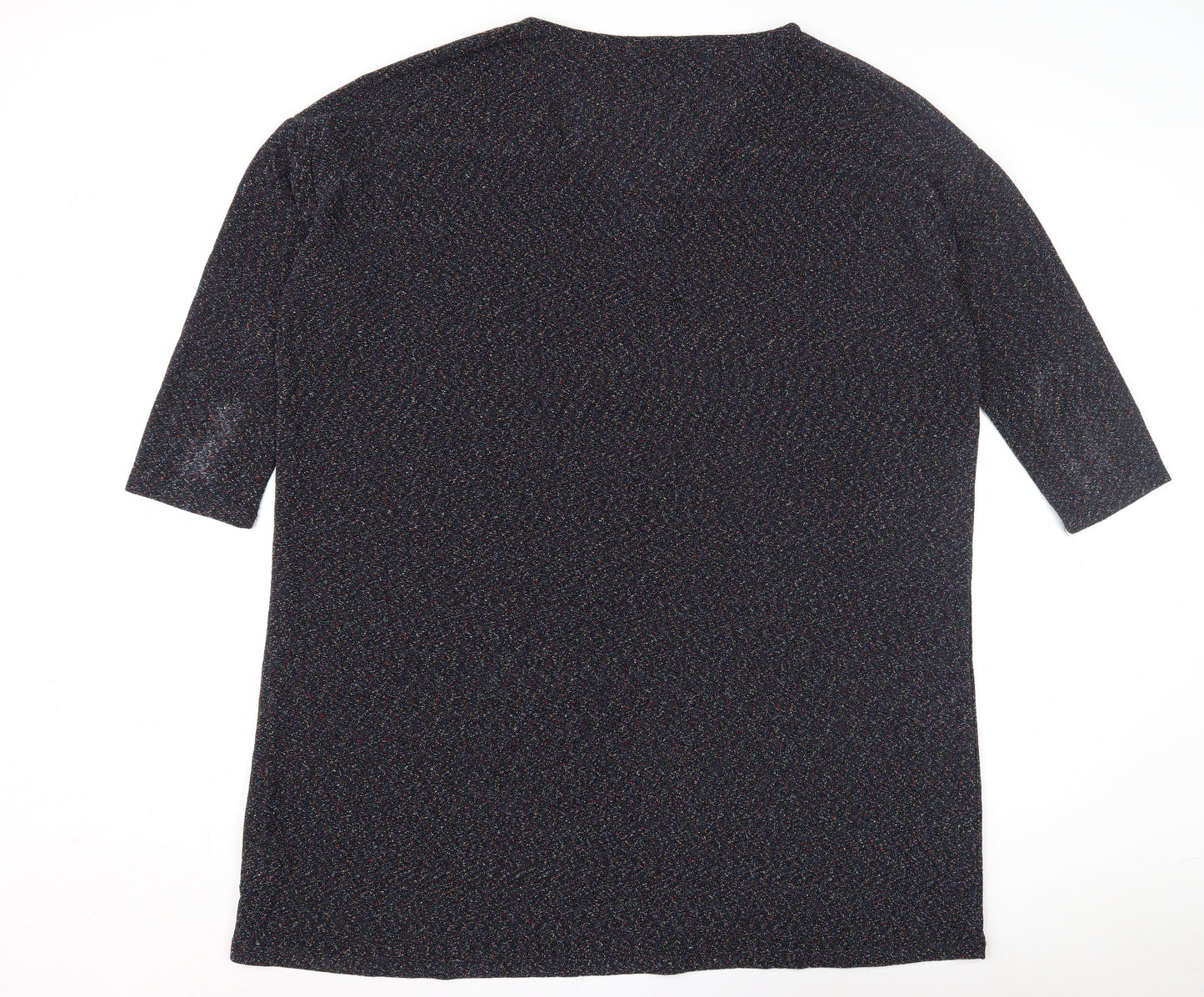Hush Women's Multicoloured V-Neck Top Size 14